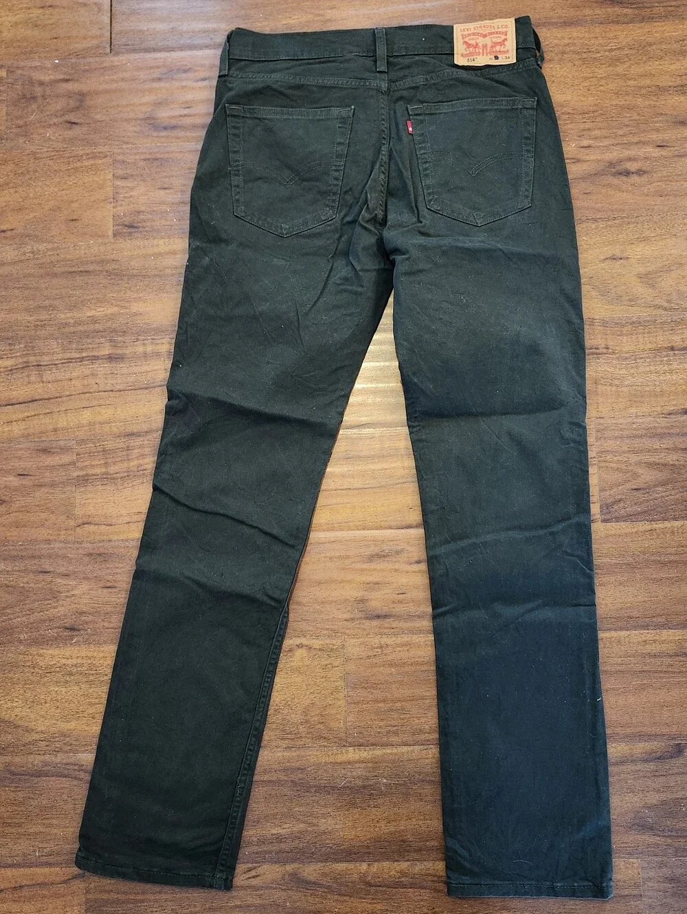 Mens Levi Strauss Olive Green Not Perfect Color In Picture Jeans 32 X 34